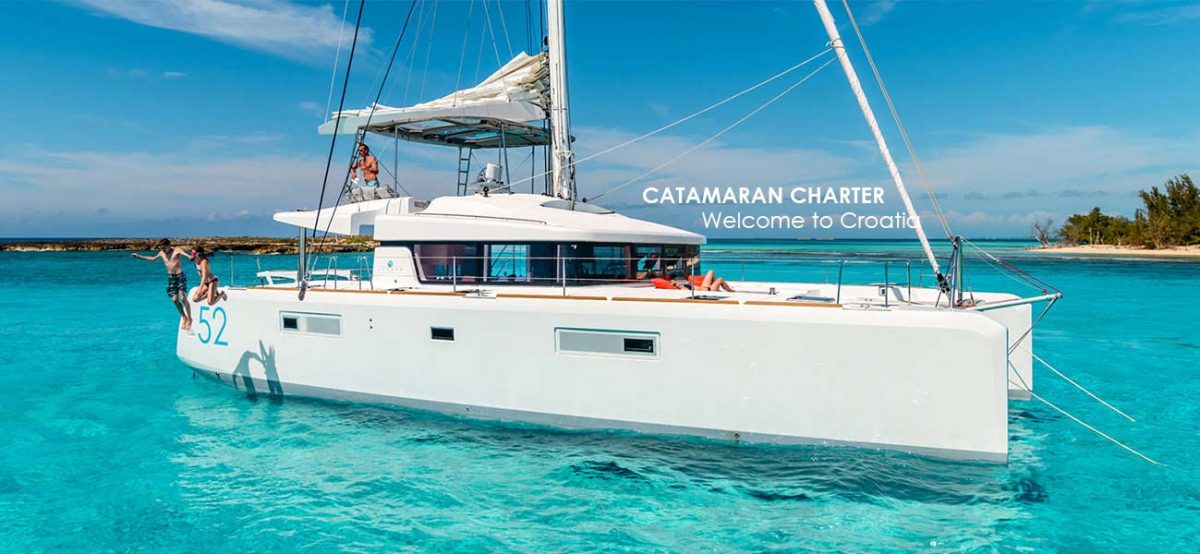 Catamaran Charter Croatia Rent a catamaran with skipper from Split